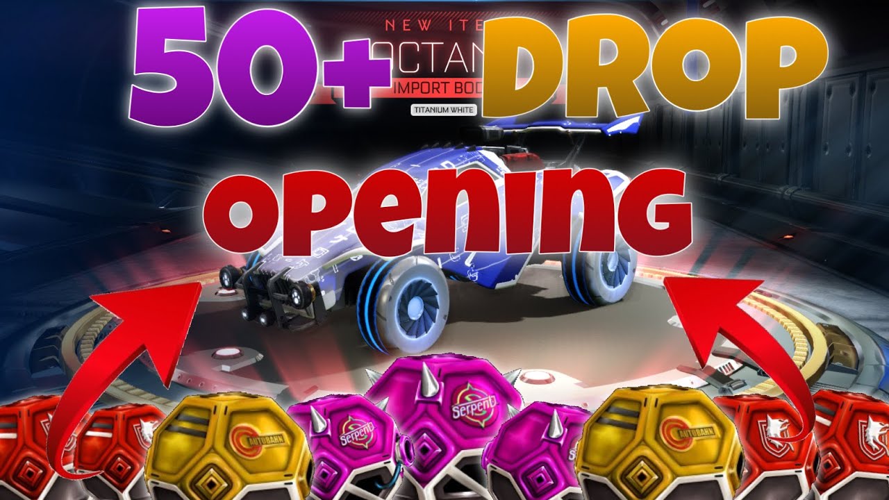 ROCKET LEAGUE 50+ DROP/CRATE OPENING | SEASON 3