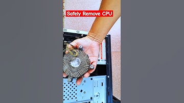 How to Safely Remove Your CPU Cooling Fan - Step-by-Step Guide |