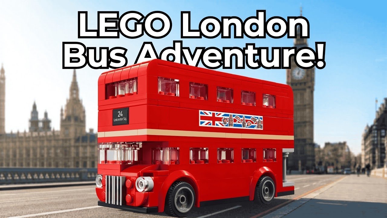 INSANE LEGO London Bus Build! It's HUGE! 40953! 🚌🇬🇧 - YouTube