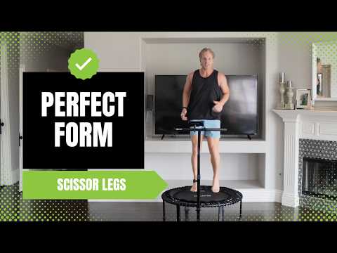How To: Scissor Legs Rebounder Exercise