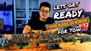 Lets Get Ready Army of Tomb Kings of Khemri for the Old World Warhammer Fantasy