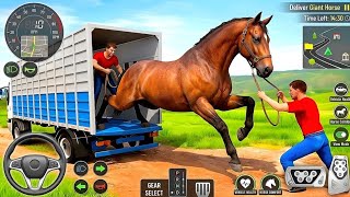 リアル牧場動物輸送トラックシミュレーター2026 | 動物貨物トラックゲームプレイ (Android) screenshot 5