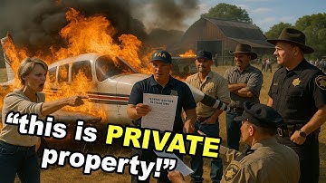 HOA Karen CALLED Cops on a Plane Crash at My Ranch—Now She’s Fined by Feds! | EntitledPeople Reddit