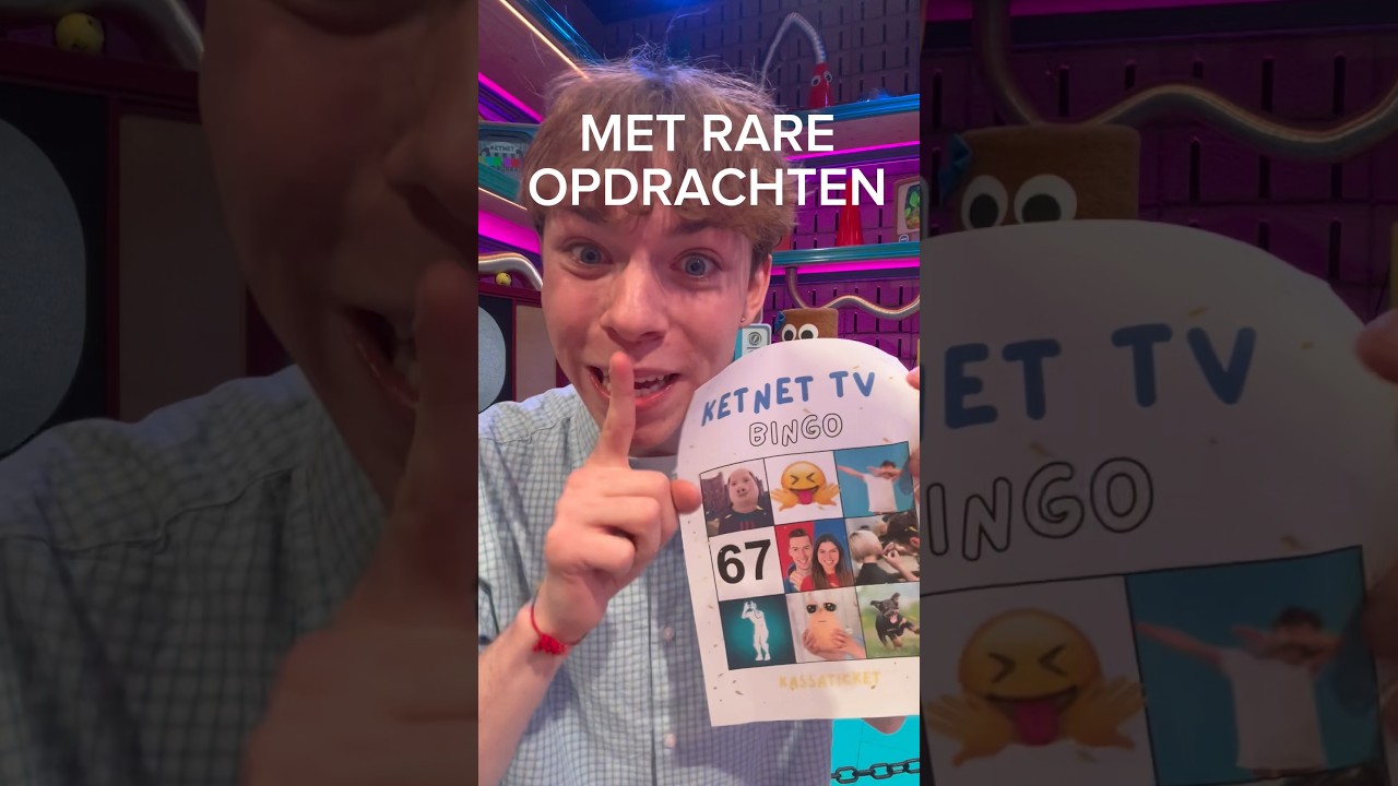 Ik doe opdrachten op TELEVISIE… Ze gaan me nooit meer uitnodigen 😭