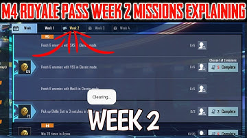 BGMI M4 ROYALE PASS WEEK 2 MISSIONS EXPLAINING | MALAYALAM | ROAD TO 200 SUB | KICHOPPY GAMING