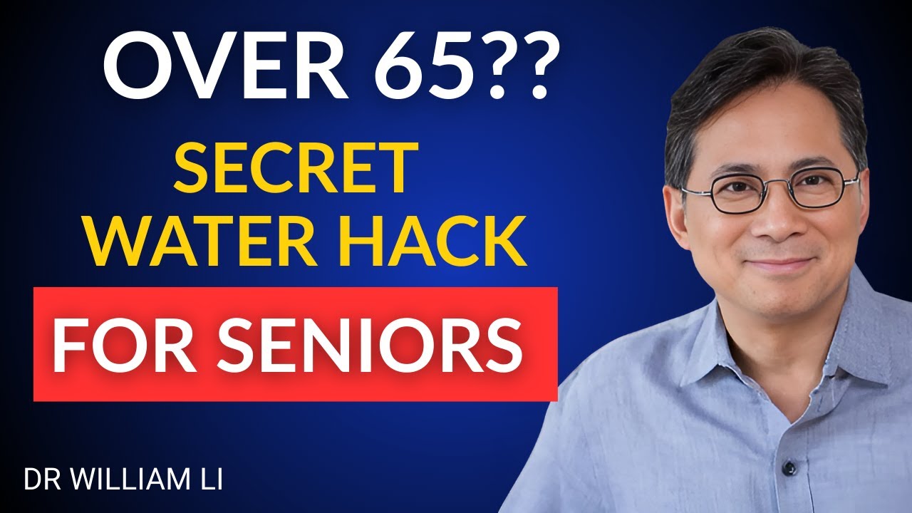 Dr. William Li: Over 65? Add THIS to Your Water & Look 20 Years Younger! 