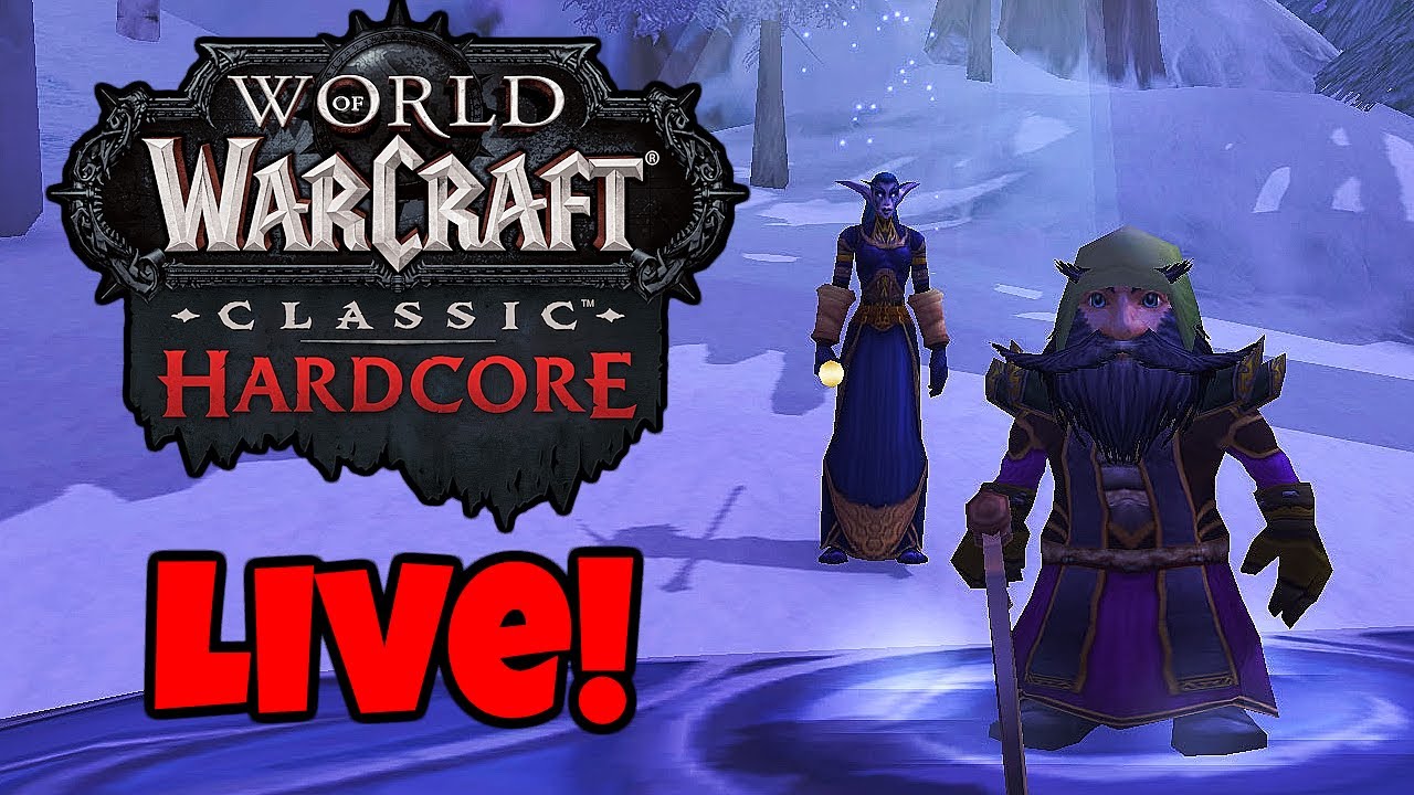 Leveling A DRUID on Hardcore Classic WoW! (Chat on Twitch)