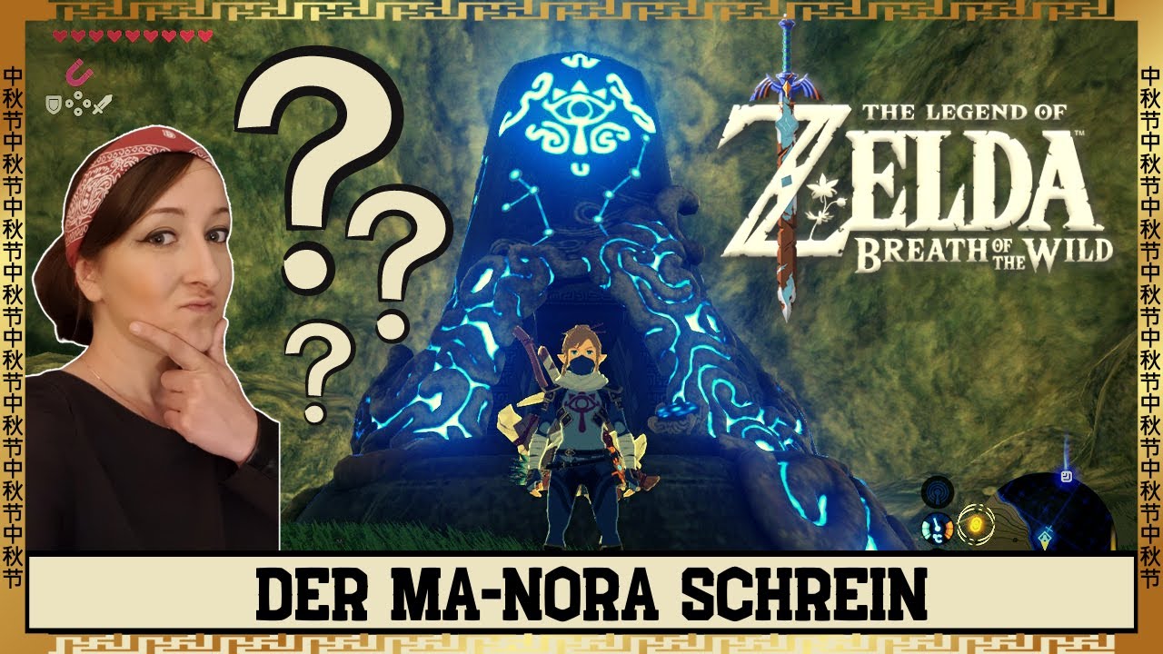BOTW Ma Nora Schrein finden mit der Karte zum Versteck