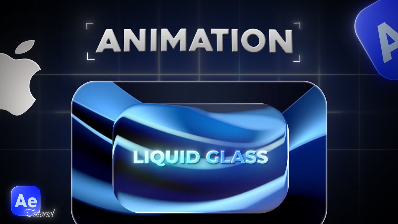 Comment Créer le Liquid Glass d'Apple sur After Effect !