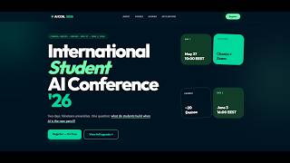 Student AI Conference 2026 (part 1 - hybrid) May 27