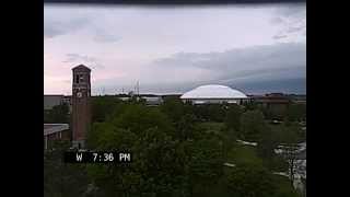 Waterloo/Cedar Falls Shelf Cloud 4 May 2012