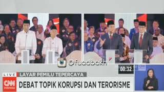 Meme kocak DEBAT PILPRES😂