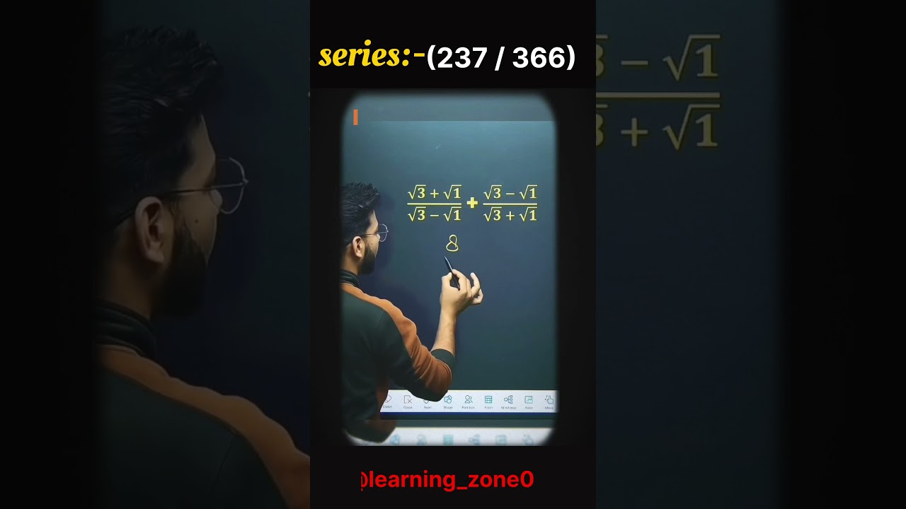 Maths Short trick series ( 237 / 366 ) β
. #tranding #tricks #math #genius #important #toper #shorts
