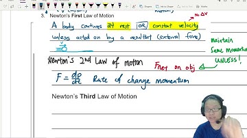 3.3a Newtons derde wet van beweging | AS Dynamics | Cambridge A Level Physics