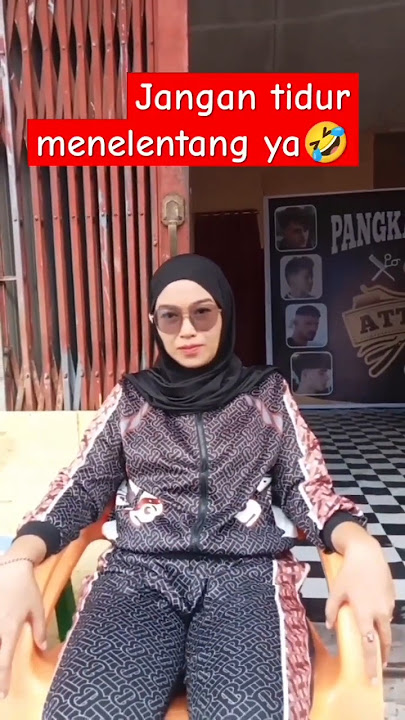 Tidur menelantang bisa berakibat  fatal #funny #comedy #shortvideo