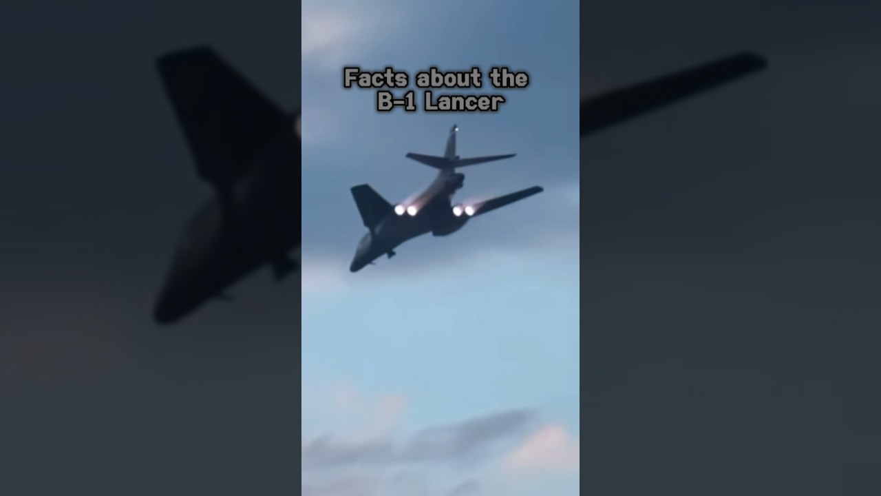 Facts about the B-1 lancer 