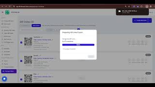 How to Download QR Code Links in Bulk as CSV | Lifetime QR Codes.