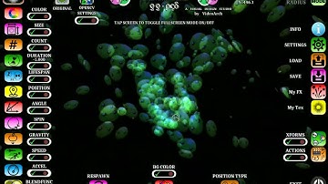 Game Garage • Particle System Designer (beta), Demo #25a. A Visual Design Studio by VideoArch.