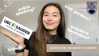 everything you need to know as an incoming ubc (sauder) student | tips from a 4th yr business major