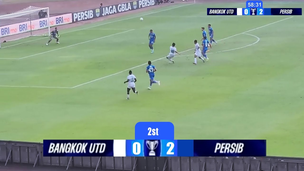 🔴LIVE▪ PERSIB VS BANGKOK SIARAN LANGSUNG HARI INI ACL TWO