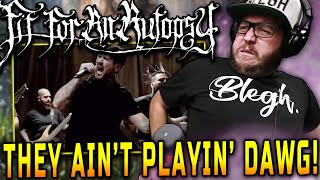 BEST SONG FROM THEM!! FACK! Fit For An Autopsy - Pandora (REACTION!!)