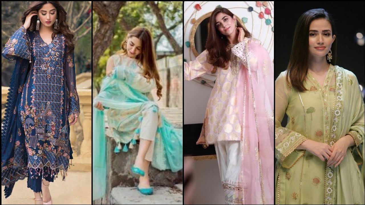 Very latest eid collection 2021//Eid dresses 2021//branded summer eid dresses 2021
