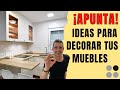 💡 Como DECORAR MUEBLES de COCINAS pequeñas CJR