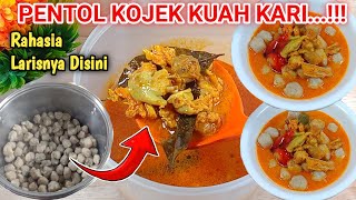 RESEP SPESIAL CARA MEMBUAT KUAH KARI BAKSO KOJEK SUPER SIMPLE  TAPI BIKIN NAGIH COCOK UNTUK JUALAN