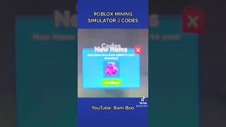 Miner simulator 2 codes!