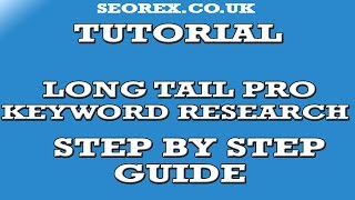 Long Tail Pro Review & Tutorial - Find Keywords and Niches