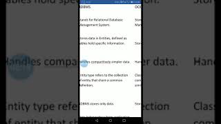 Difference between RDBMS and OODBMS