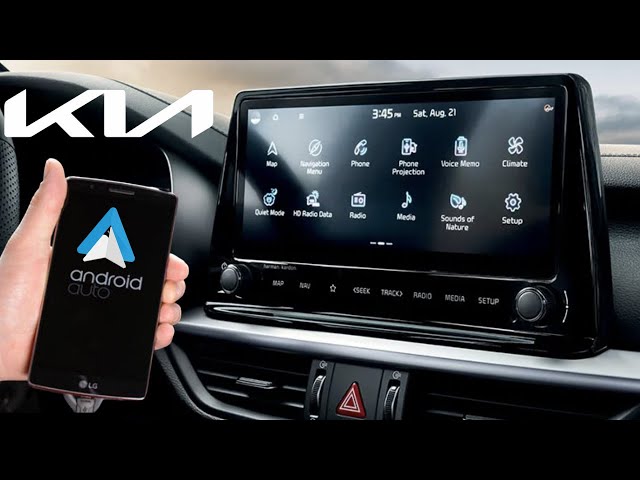 How To Connect Android Auto To Your Kia Vehicle 2023 Demonstration, Setup  and Tutorial 