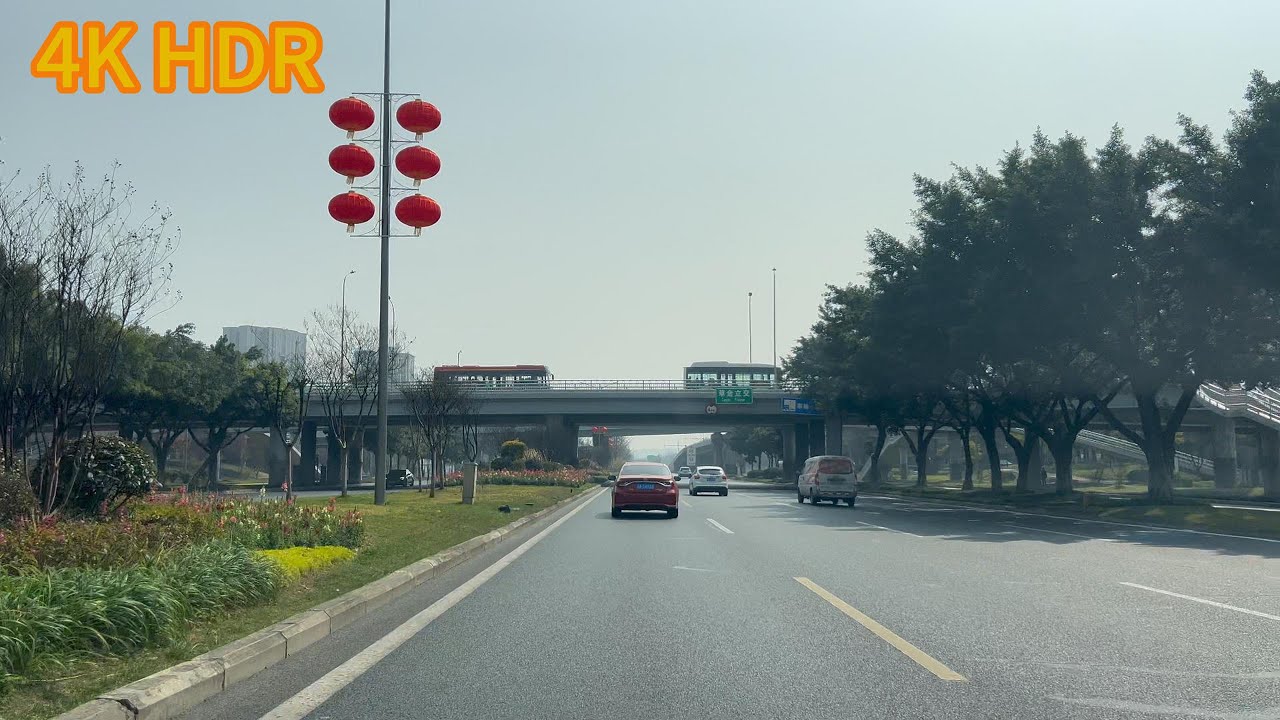 Chengdu Third Ring Road：journey from 光华大道 to the Third Ring Road, ending at the 蓝天立交 Interchange