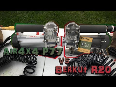 Обзор компрессоров Berkut R20 и Air4x4 P77