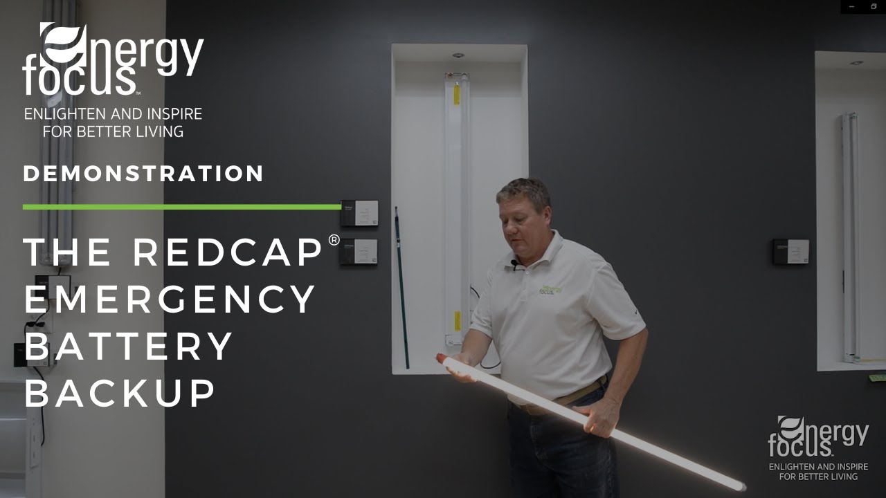 RedCap® Emergency Battery Backup Demonstration