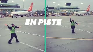 Cet Employé Daéroport Transforme Le Tarmac En Piste De Danse