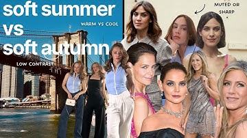 SOFT SUMMER vs SOFT AUTUMN CELEBRITIES AND HOW TO FIGURE OUT YOUR TYPE
