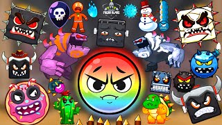 Rainbow Ball Adventure | All Bosses - Boss Fight | Color Ball | Android Gameplay WFG screenshot 2