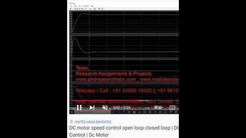 DC motor speed control open loop closed loop - DC motor Speed Control - Speed Control - Dc Motor