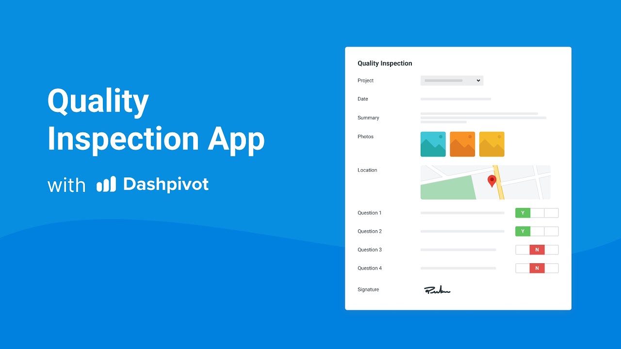 Digital Quality Inspections Made Easy with Dashpivot