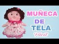 COMO HACER UNA MUÑECA DE TELA FÁCIL