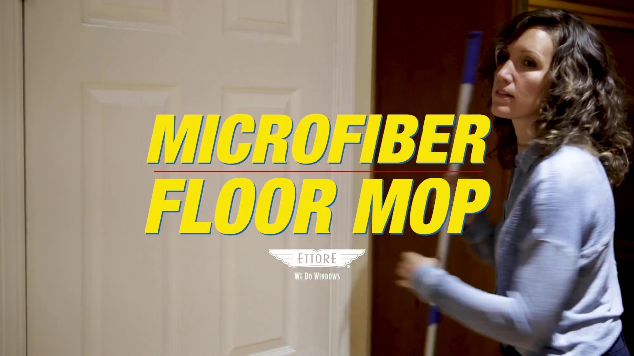 Save Time & Money with the Ettore Microfiber Floor Mop