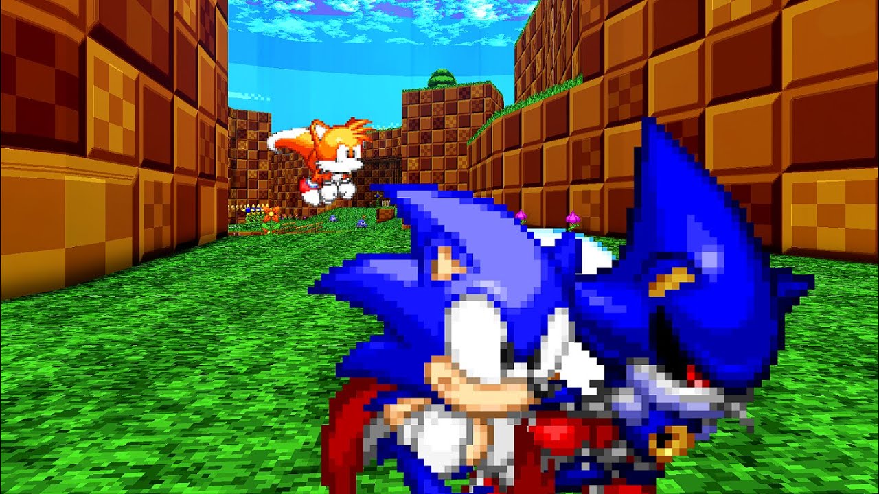 Sonic Robo Blast 2 but MORE addons race Metal Sonic 