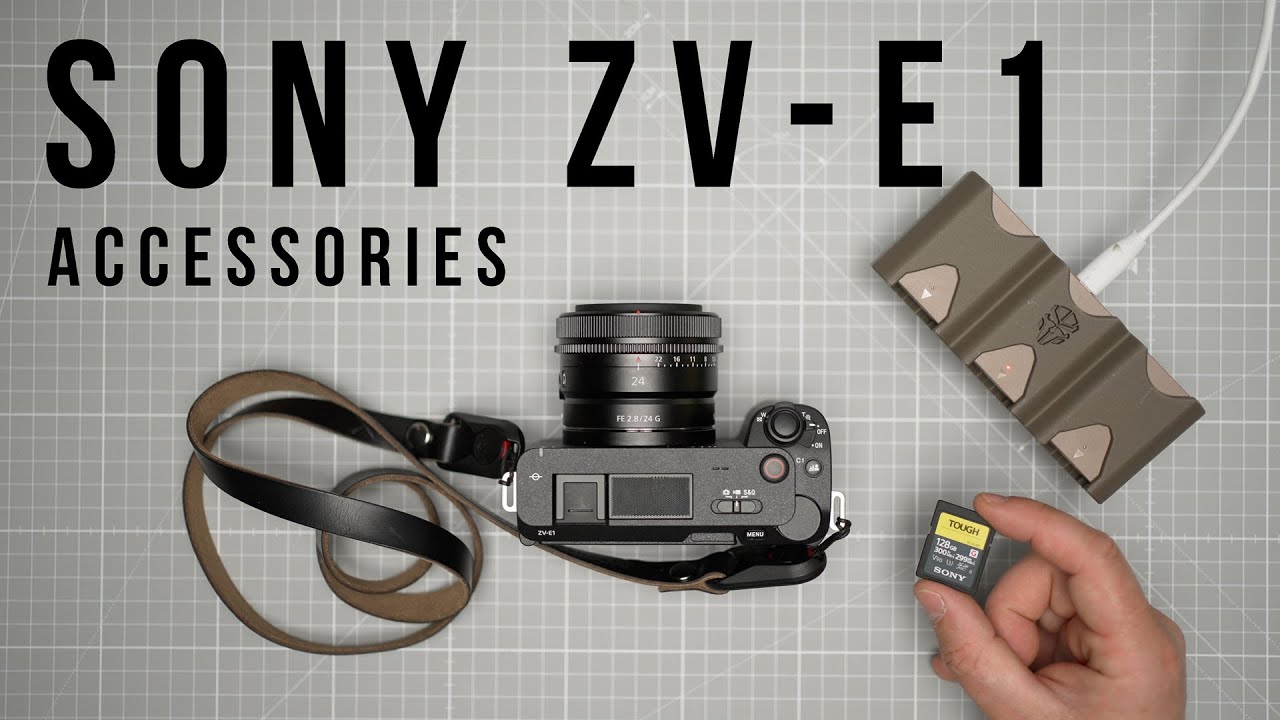 SONY ZV-E1 本体 アクセサリーおまけ Sony ZV-E1 Accessories You Need! - YouTube