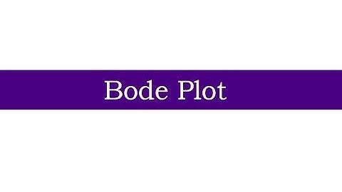 Bode Plot Example 1