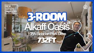 [FOR SALE] thebareloft | 3 room flat | 732 sqft | 1 bed 2 bath [D13]