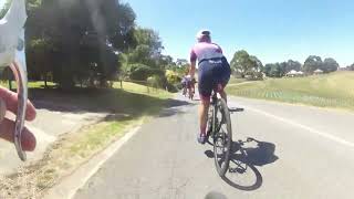 Ride Holidays Tour Down Under 2023. Riding To Mt Lofty Back, 22 Jan 2023