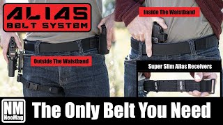 Alias Belt System: Concealment & OWB With One Belt
