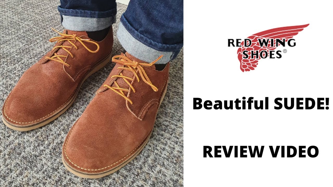 Red Wing Weekender Oxford Red Maples Muleskinner Interim Review - YouTube