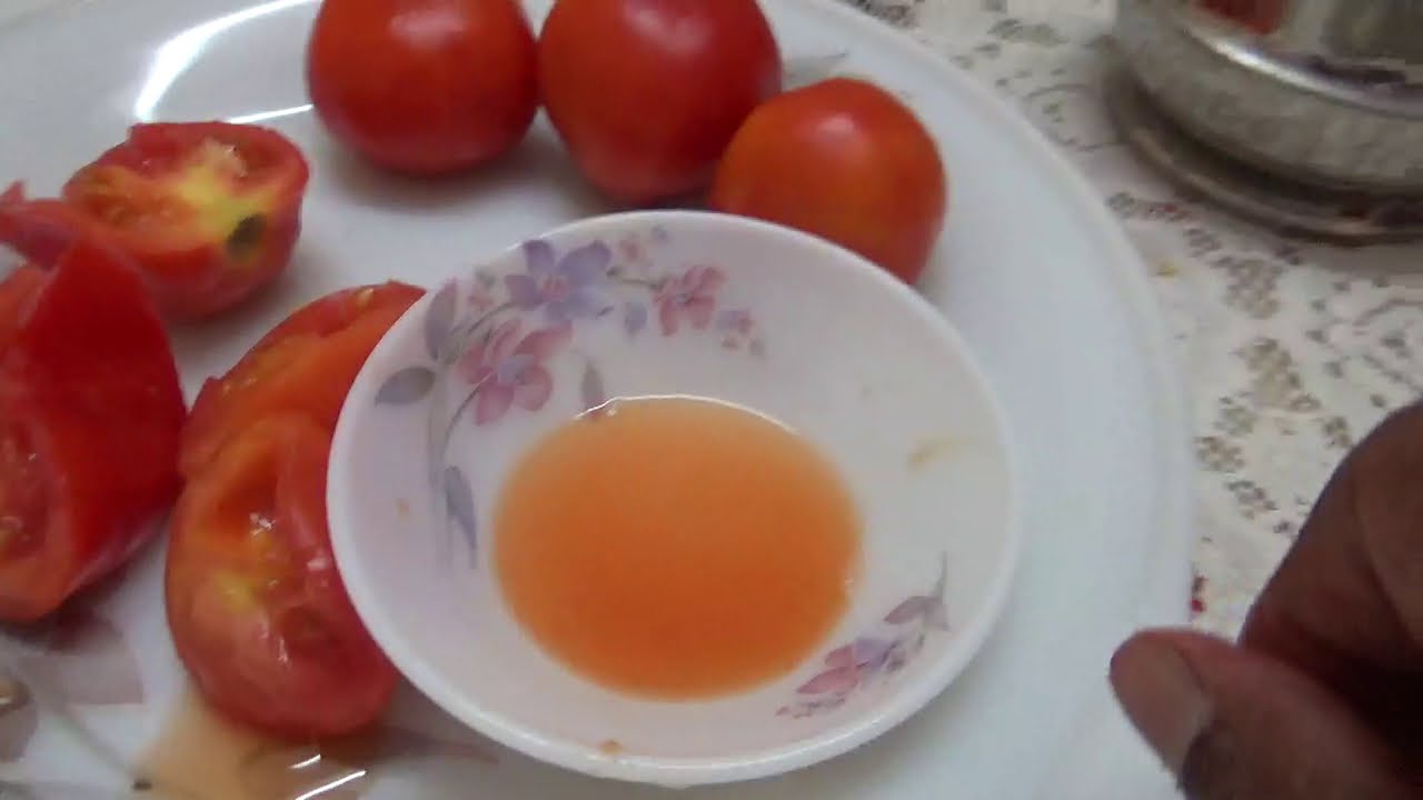 Danger Tomato seeds forms kidney stones Use tomato pulp without